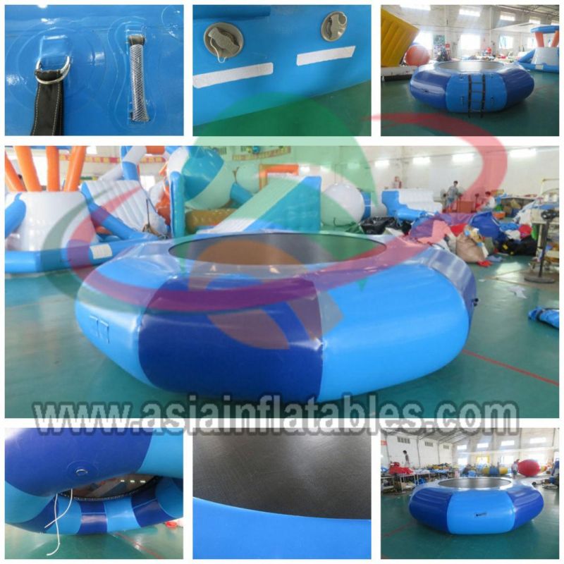 Cheap Inflatable Turtle Water Trampoline, Commercial Jumping Trampoline Water Toy for Sale