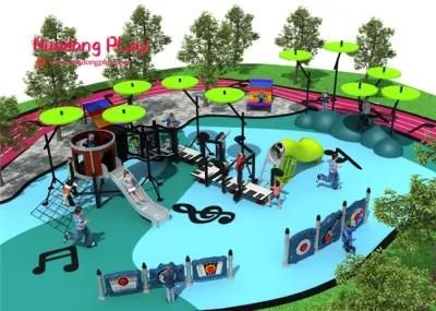 Large Unique Design Kids Outdoor Commercial Playground Equipment for Sale