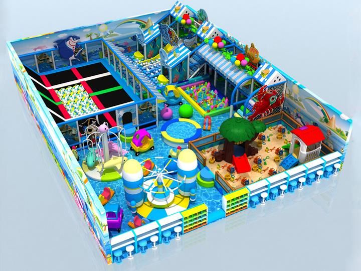 Super Quality Indoor Soft Playground for Kids Ce Approved