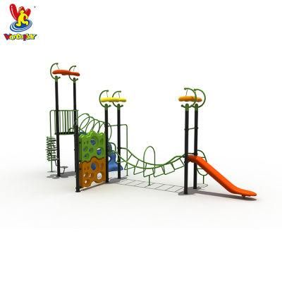 Residential Plastic Outdoor Playground Climbing Equipment for Children