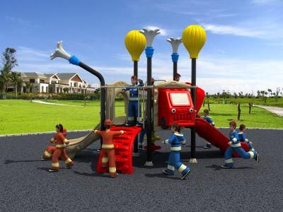 2014 Newest Plastic Kids Outdoor Playground Slides (HD14-028B)
