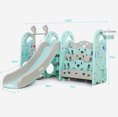 New Style Children Outdoor Playground Equipment Plastic Slide for Sale