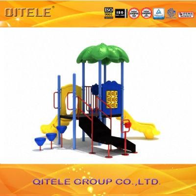 2016 Qitele Outdoor Playground Equipment with Babytree Roof