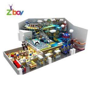 Promotion Wholesale Ocean Theme Children Indoor Soft Play Equipment Indoor Playground