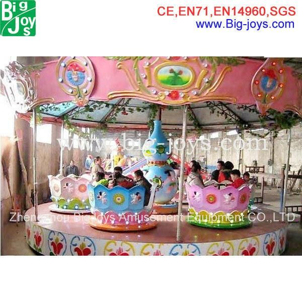 Attractive Amusement Park Rides Flying Tiger Rides, Seahorse Rides Carousel for Sale