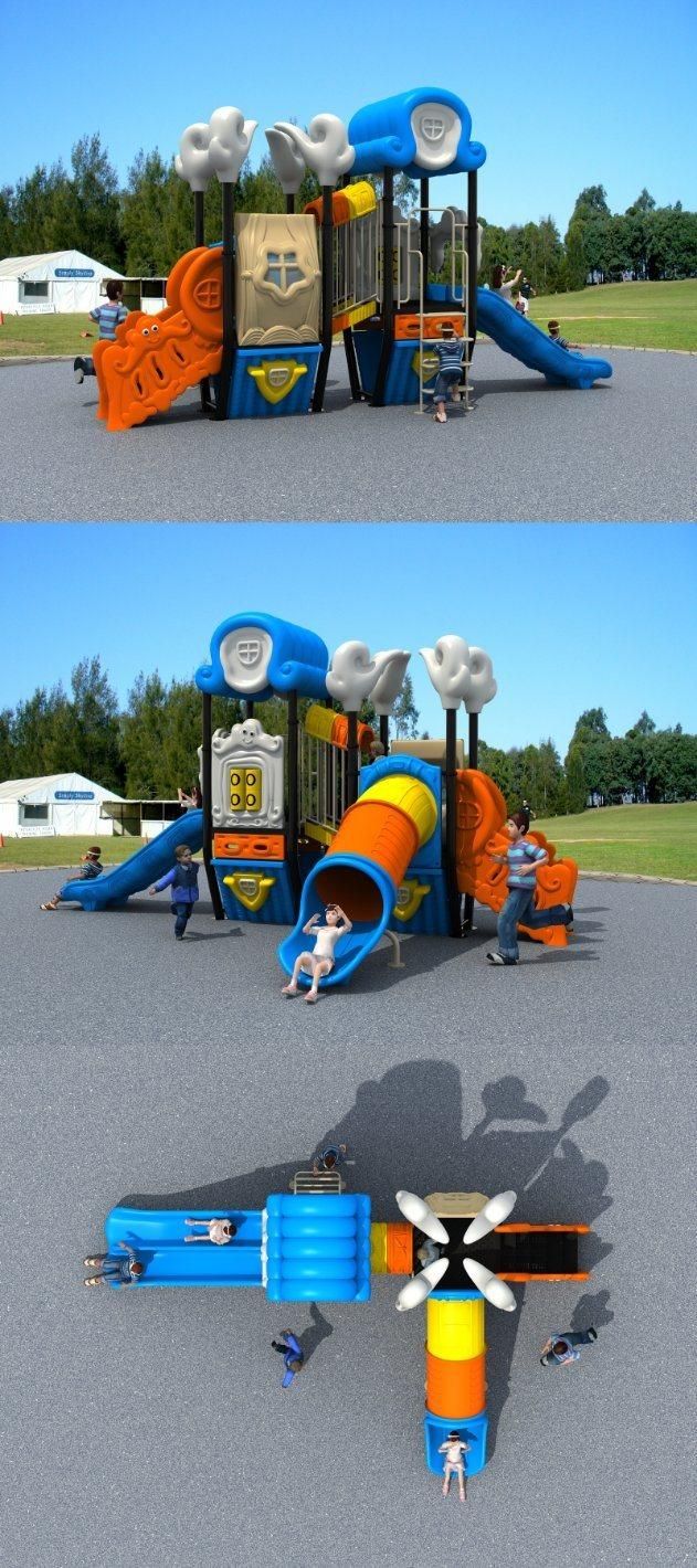 Manufacturers Preschool Playground Equipment, Outdoor Plastic Slide