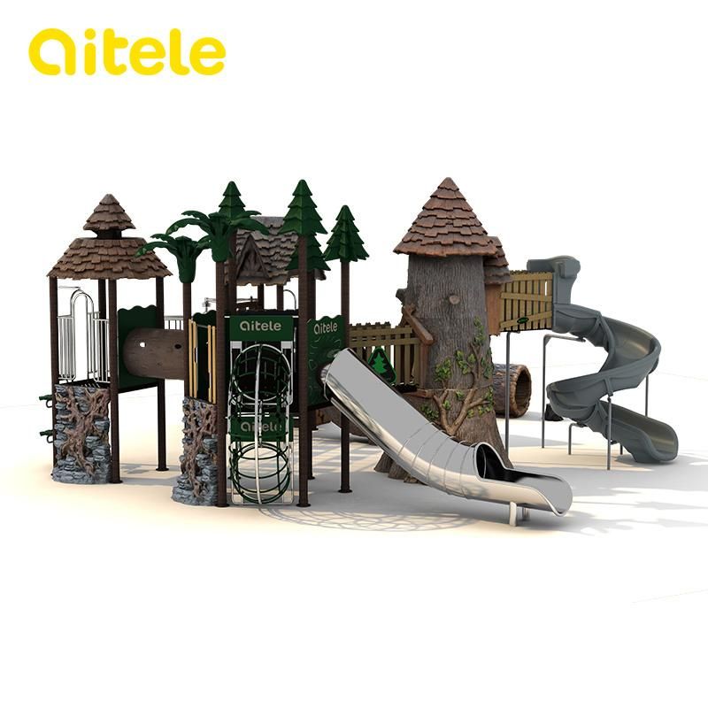 High Quality Kids Playground Slide Equipment