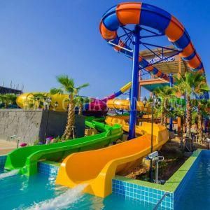 Floating Outdoor Waterpark Leisure Best Water Park Fiberglass Water Slide for Sale in China