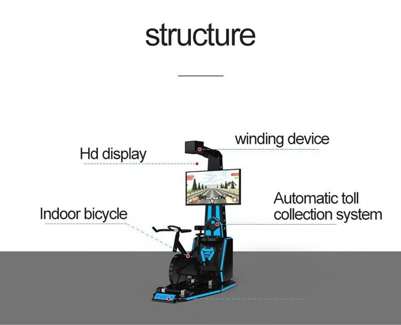 Vr Park Game Machine Home Bicycle Riding Virtual Reality Simulator