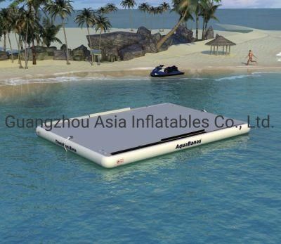 Inflatable Floating Island Platform Bar Inflatable Floating Dock