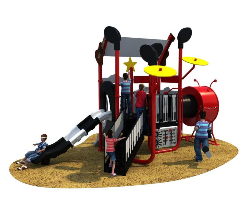 New Style Concertr Series Outdoor Playground Equipment Children Slide