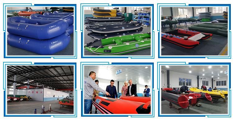 17FT Rigid Inflatable Boat Sport Boat Fishing Boat Rib520 for 10+1 Person