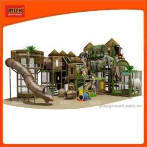 Forest Indoor Playground Theme Jungle Children Soft Playground for Sale