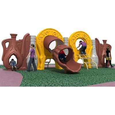 Newest Promotion Fine Sport Children Combination Outdoor Playground with Plastic Slide
