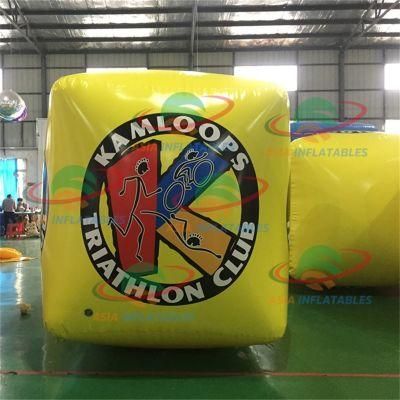 Marker Buoys Cube Shape Floating Square Inflatable Cube Buoy