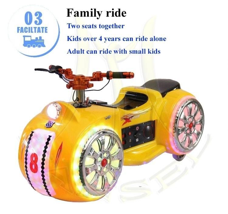 Hansel Coin Operated Motor Bike Walking Motobike Amusement Ride