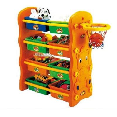 Kids Daycare Furniture Sets Baby Toy Storage Kids Storage Cabinet Plastic Kids Bookshelf