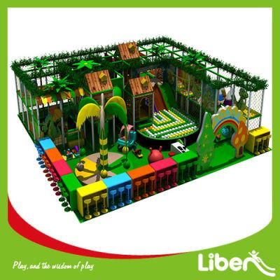 Jungle Series Indoor Playground Equipment with Ball Pool From China