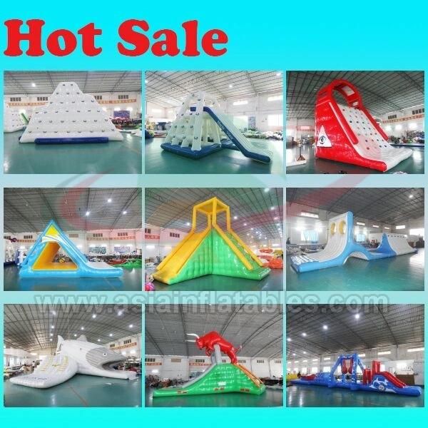 PVC Tarpaulin Inflatable Water Blob, Inflatable Water Jumping Pillow