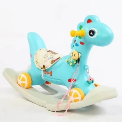 2022 Hot Sale Popular Simple Cheap Plastic Indoor Kids Children Riding Horse Made in China