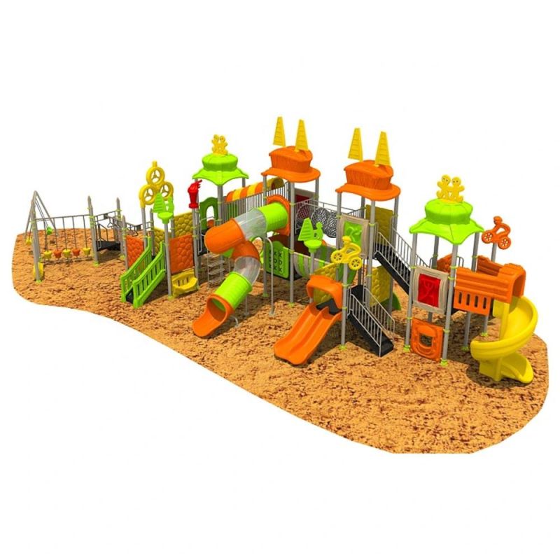 Factory Custom New Large Preschool Outdoor Playground Equipment