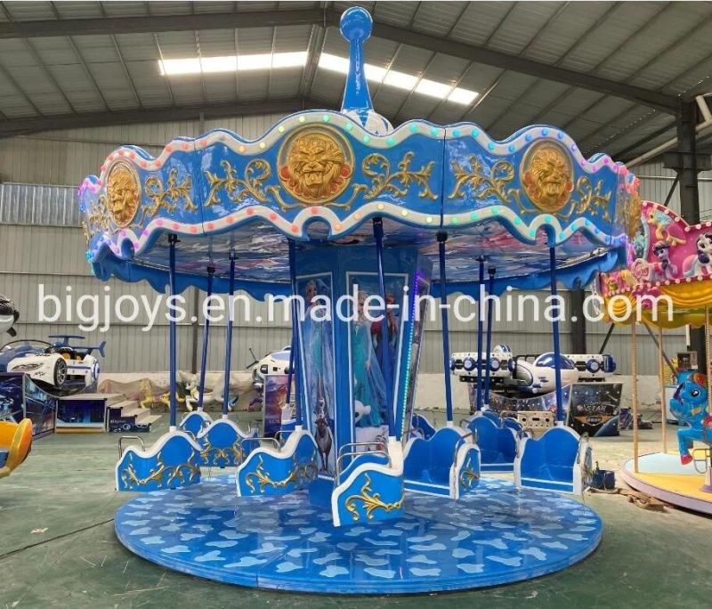 Kids Game Outdoor Playground Amusement Equipment Giraffe Flying Chair for Kids