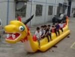 Multiple Colors Towable Ski Tube Inflatable Dragon Boat for 12 Persons