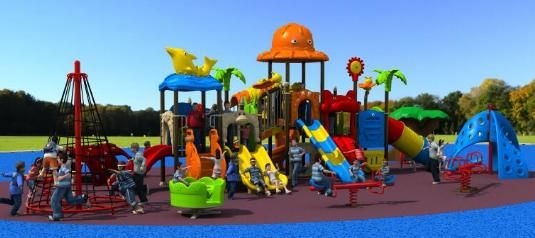 2017 Children Kids Outdoor/Indoor Playground with TUV-GSCeEn 1176SGSOhsas18001ISO9001ISO14001 Certificate Sports Series New Moedels 2016 HD16-109A