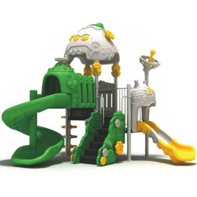 Customized Large Outdoor Playground Equipment Kids Amusement Park Plastic Slide