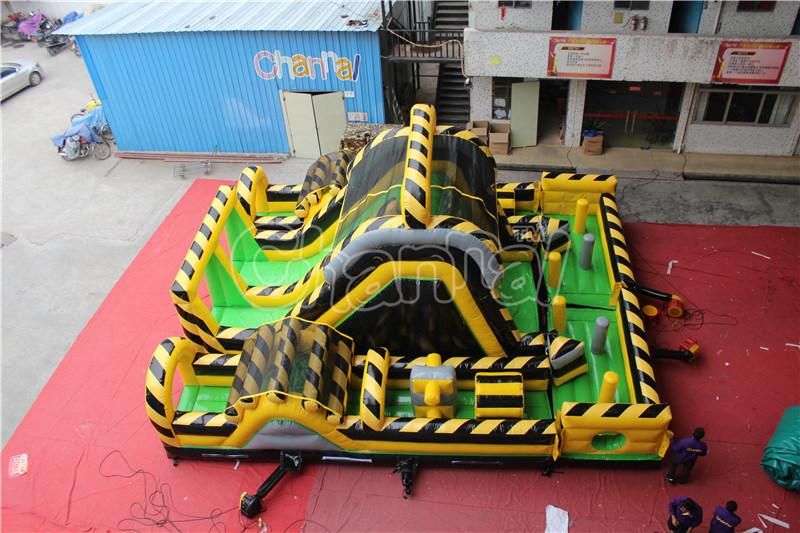 Toxic Inflatable Obstacle Course for Adults and Kids Chob1133