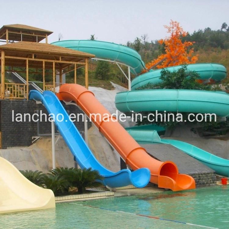Colorful Combined Water Park Water Slide Swimming Pool Slide