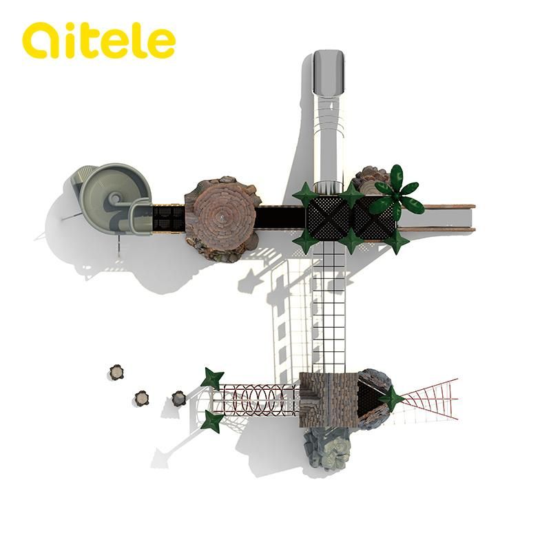Popular Plastic Kids Playground Equipment