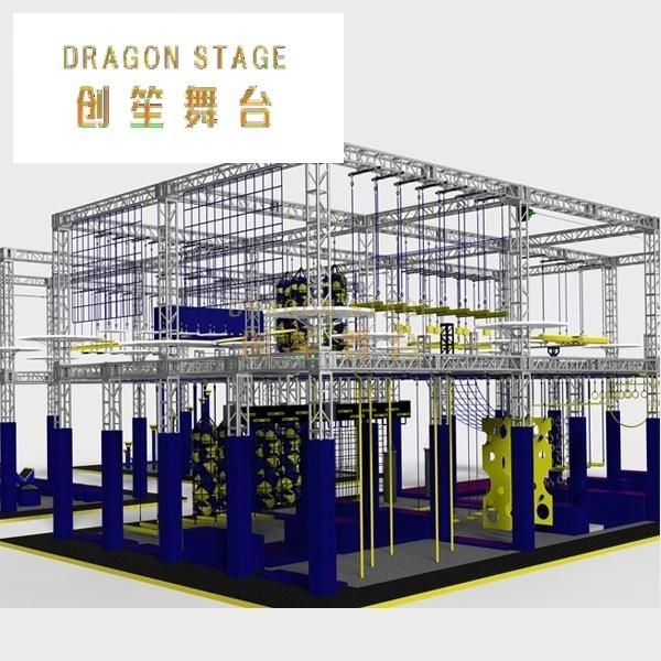 Aluminum Truss System for American Ninja Warrior Course Adult and Kids Gym Adventure Play Equipment Ninja Warrior Playground