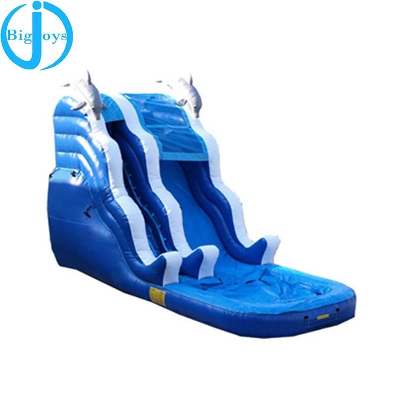 Inflatable Water Slide Toys with Pool (Mobile Water Park-014)