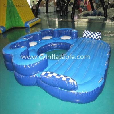 Inflatable Water Floating Bed Chair Inflatable Float Island
