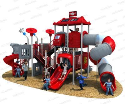 Fire Control Series Outdoor Amusement Playground Slide Equipment