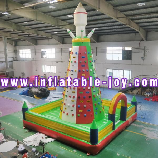 6X6m Square Outdoor Giant Inflatable Climbing Wall