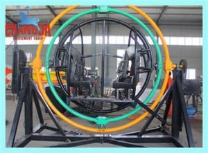 3D 360 Degree Indoor and Outdoor Playground Rotation Rides Human Gyroscope