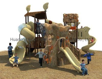 Hot Sale Kids Plastic Outdoor Preschool Playground Equipment