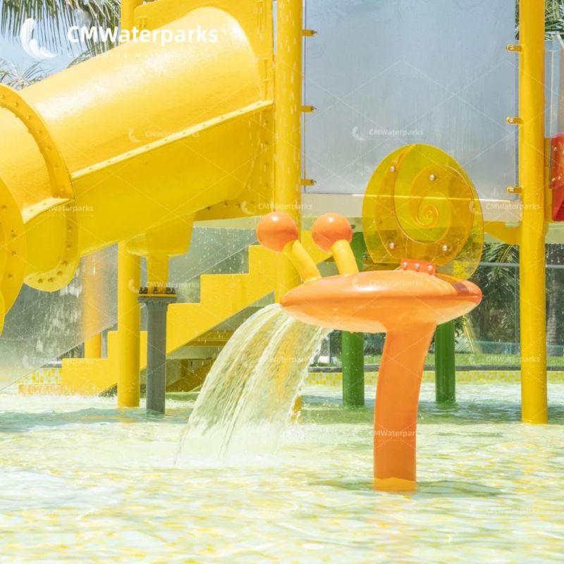 Waterparks Snail Spray-a Spray Water Splash Pad Equipment for Water Park