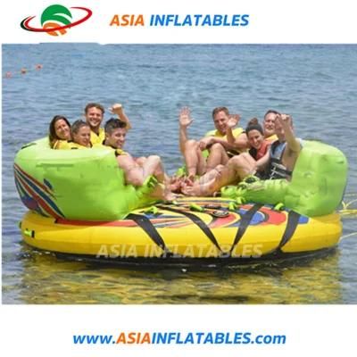 8 Persons Towable Crazy UFO Water Games Inflatable Flying Sofa