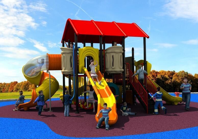 Plastic Toy Outdoor Playground Set for Kids