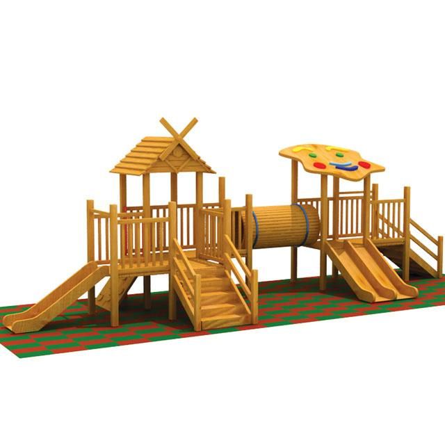 2017 Water Park Equipment, Wooden Water Park Slides (TY-170614)