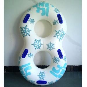 79inches L Double Tube Inflatable Water Game Tube for Waterpark