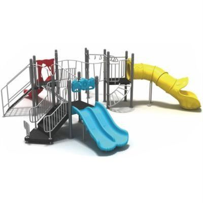 Customized Outdoor Park Kids Playground Equipment Heterosexual Climbing Frame