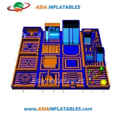 Large Indoor Inflatable Sport Park Trampoline Park Kids Playground Indoor