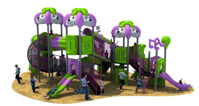 Big Playground Outdoor Plastic Equipment for Children