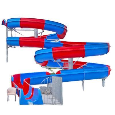 Fiberglass Water Park Swimming Pool Water Slide