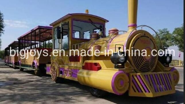 China Manufacturers Amusement Park Ride Tourist Trackless Train for Sale