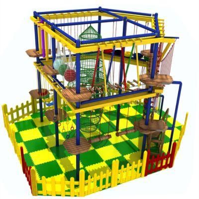 Kids Playground Expansion Adventure Equipment Park Outdoor Climbing Frame Tz12